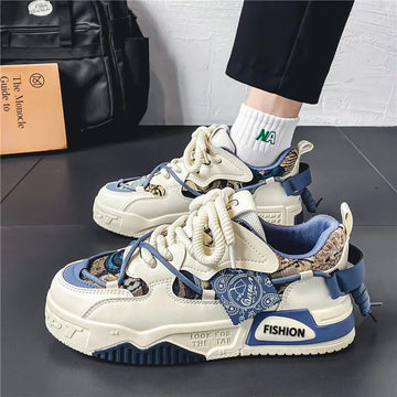 Xajzpa Men's Shoes Fashion Mens Sneakers 2025 Summer New Brand Design Comfortable Soft Soled Men Running Shoes Tenis Masculino